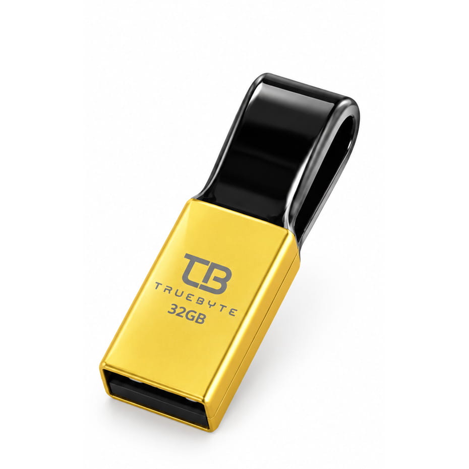 ابعاد فلش 32 گیگ تروبایت مدل TRUEBYTE TRAVEL