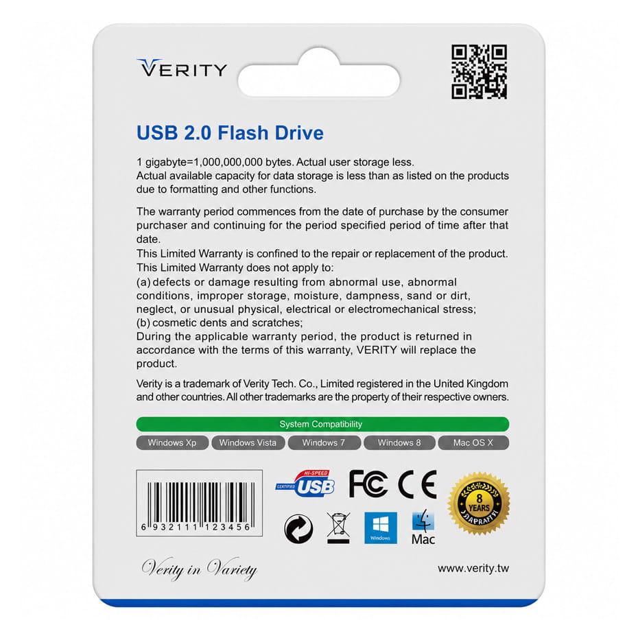 مشخصات فلش T225 VERITY 32G
