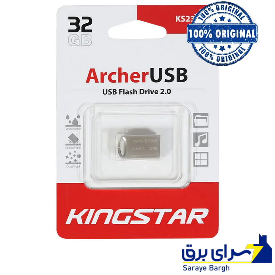 قیمت فلش 32 گیگ کینگ استار مدل KINGSTAR KS235