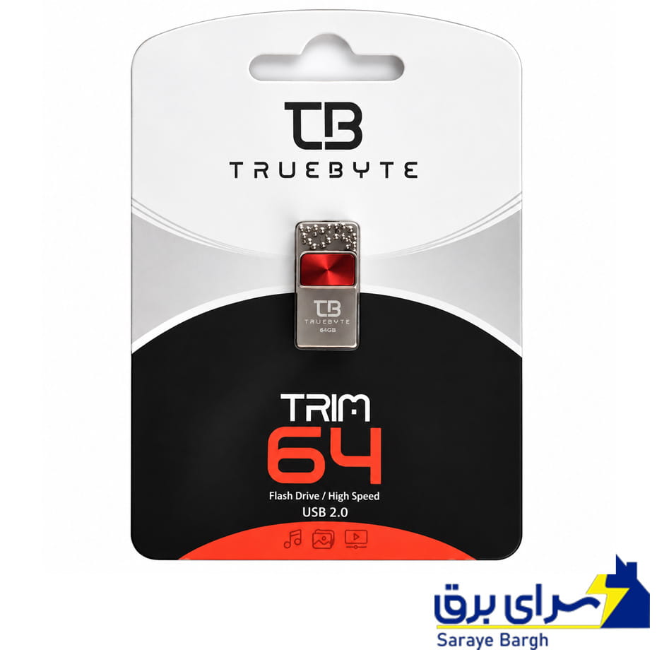 قیمت فلش 64 گیگ تروبایت مدل TRUEBYTE TRIM