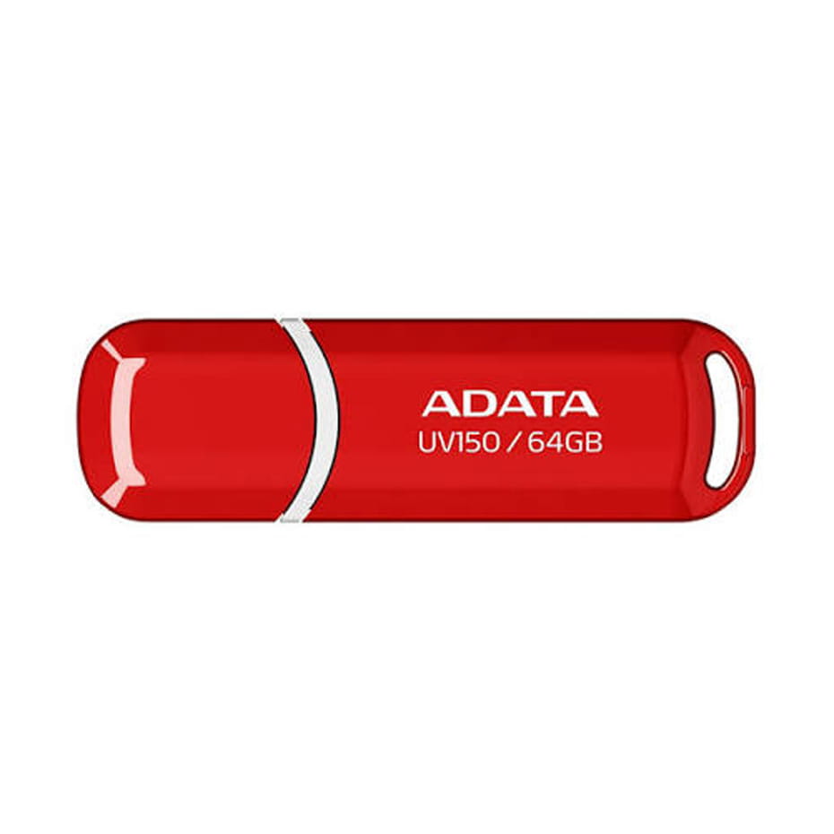 خرید فلش 64 گیگ ای دیتا مدل ADATA UV150 USB 3.2 قرمز