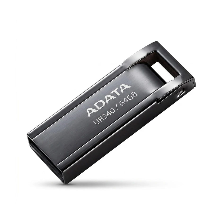 خرید فلش 64 گیگ ای دیتا مدل ADATA UR340 USB 3.2 مشکی
