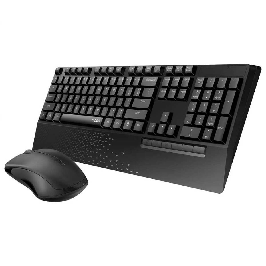 قیمت کیبورد و ماوس بیسیم X1960 مشکی رپو RAPOO