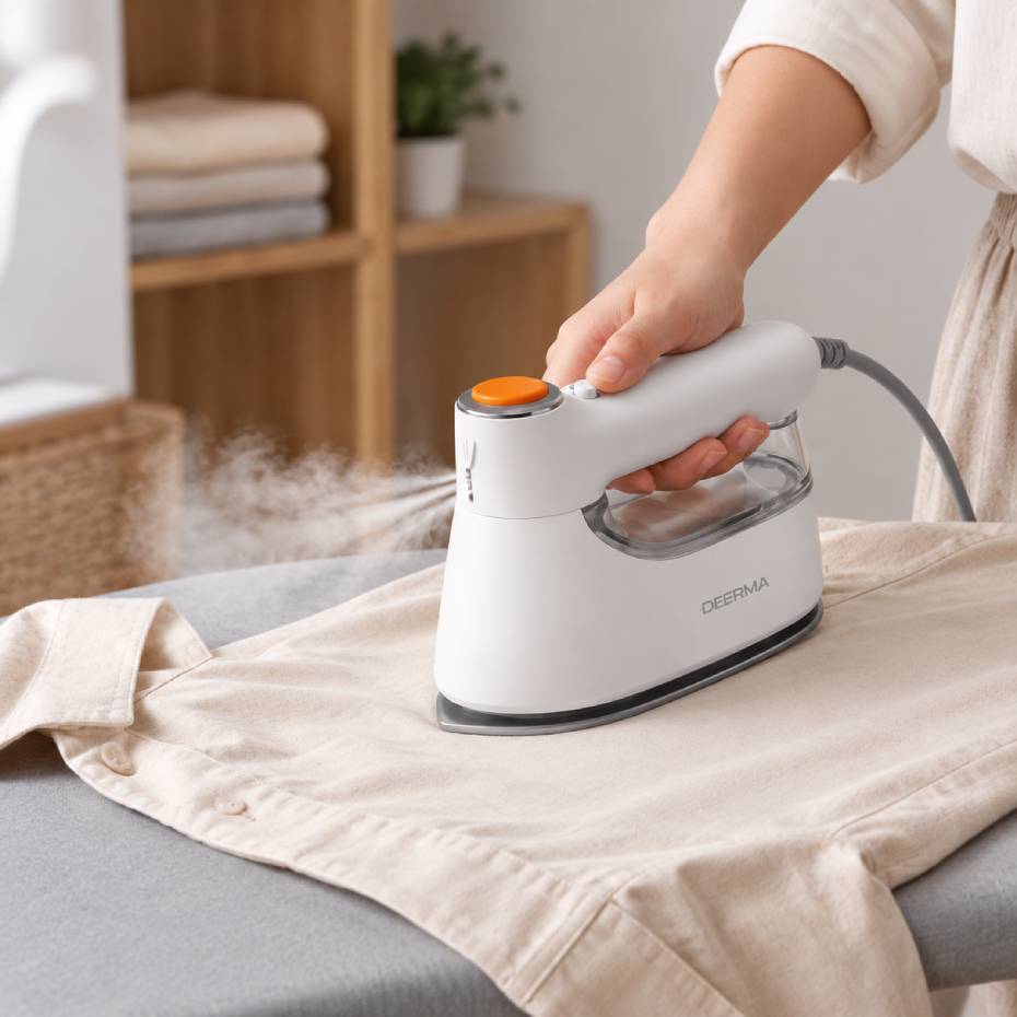 مشخصات اتو بخار مسافرتی درما مدل DEERMA GT01 سفید
