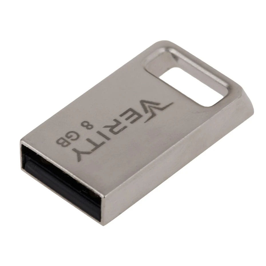 ابعاد فلش 8 گیگ وریتی مدل VERITY V810 USB 2.0