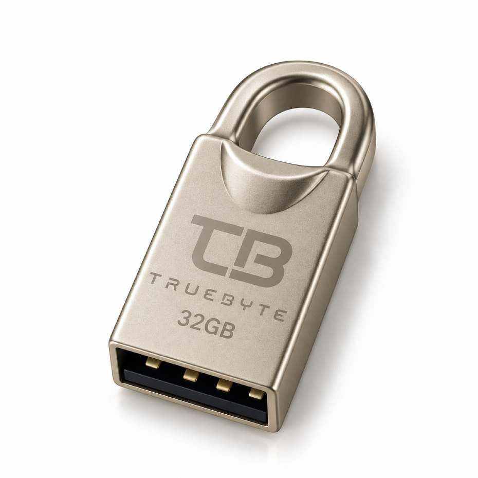 مشخصات فلش 32 گیگ تروبایت مدل TRUEBYTE TRUST