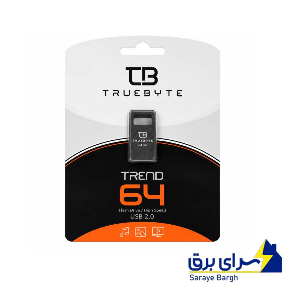 خرید فلش 64 گیگ تروبایت مدل TRUEBYTE TREND