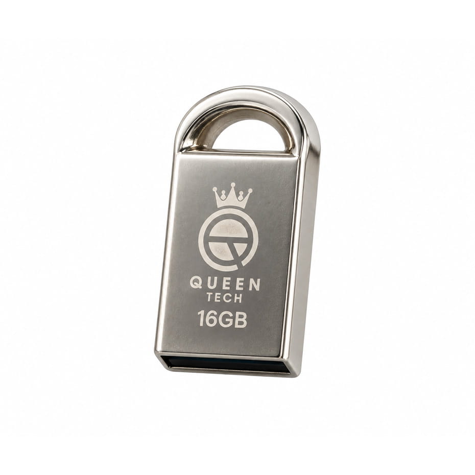 ابعاد فلش 16 گیگ کوئین تک مدل QUEEN TECH FACT
