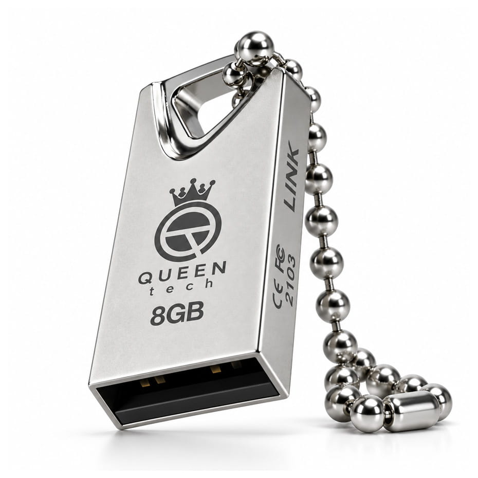 خرید فلش 8 گیگ کوئین تک مدل QUEEN TECH LINK