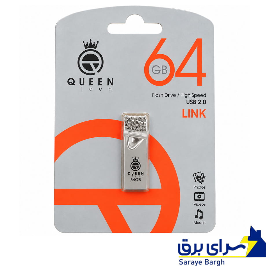 قیمت فلش 64 گیگ کوئین تک مدل QUEEN TECH LINK