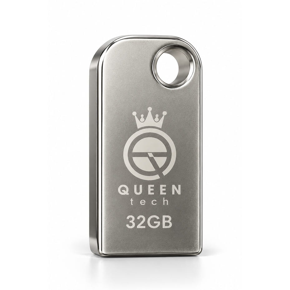ابعاد فلش 32 گیگ کوئین تک مدل QUEEN TECH CELL