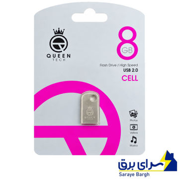 قیمت فلش 8 گیگ کوئین تک مدل QUEEN TECH CELL