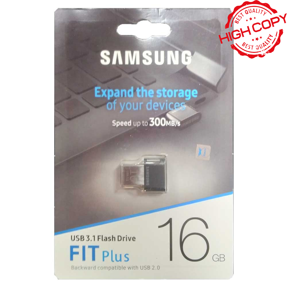 فلش 16 گیگ سامسونگ مدل SAMSUNG FIT PLUS