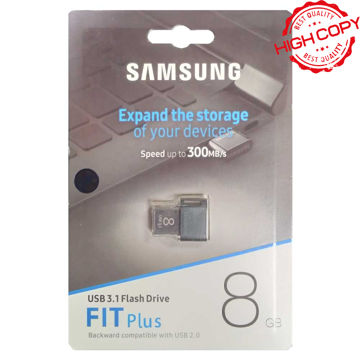 فلش 8 گیگ سامسونگ مدل SAMSUNG FIT PLUS