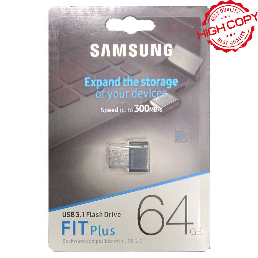 فلش 64 گیگ سامسونگ مدل SAMSUNG FIT PLUS