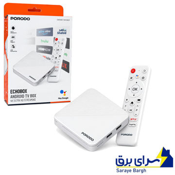 قیمت اندروید باکس پرودو مدل PORODO PDH96MAXWH Echobox Android TV Box