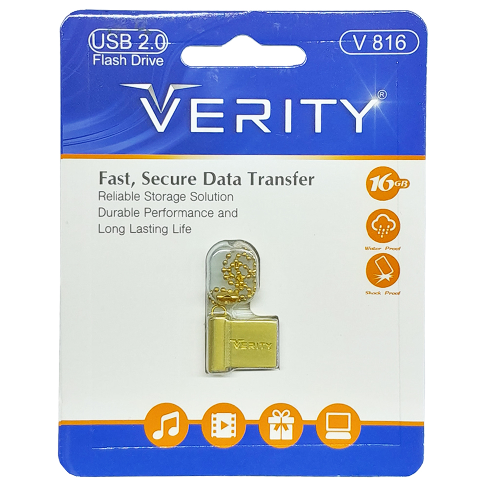 فلش 16 گیگ وریتی مدل VERITY V816 USB 2.0