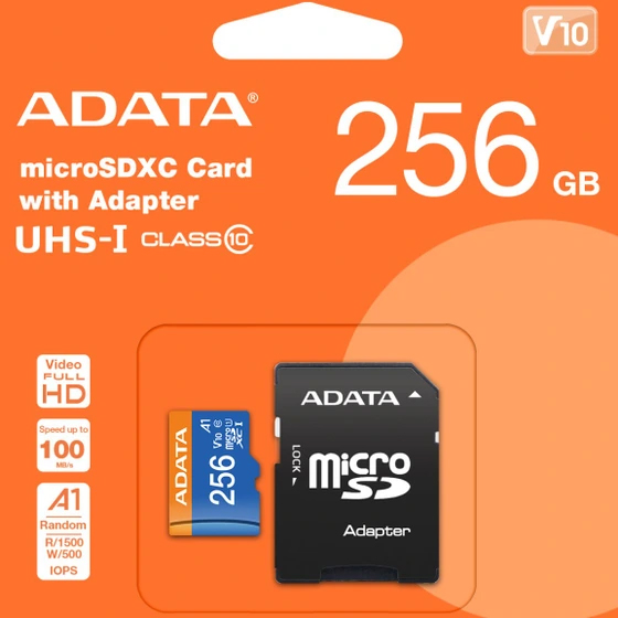 فروش رم میکرو ای دیتا مدل ADATA R100 V10 MICRO 256Gb