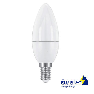 خرید لامپ LED شمعی کندل بادامی 8 وات زانیس پایه E14