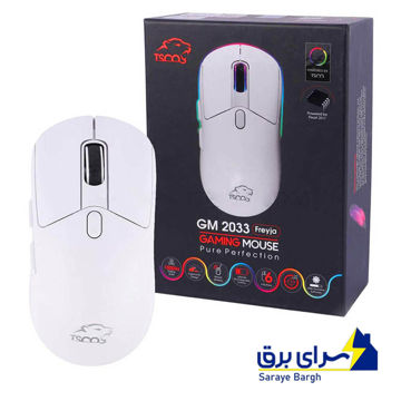خرید ماوس بی سیم گیمینگ مدل TSCO GM 2033 سفید