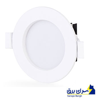 قیمت پنل LED تولید نور 7 وات توکار مدل لنا بدنه سفید
