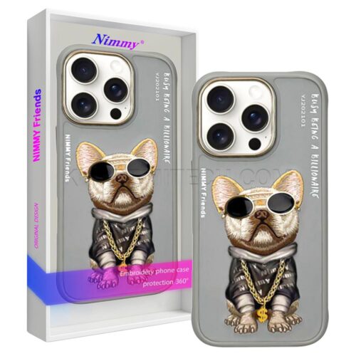 قاب اپل NIMMY Cool Cute Little rich IPHONE 16Pro نچرال