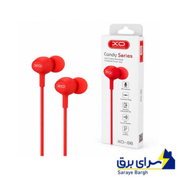 خرید هندزفری سیمی ایکس او مدل XO S6 قرمز