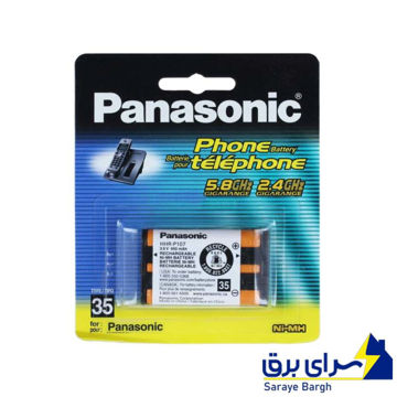 خرید باتری شارژی تلفن بی سیم پاناسونیک مدل PANASONIC P107