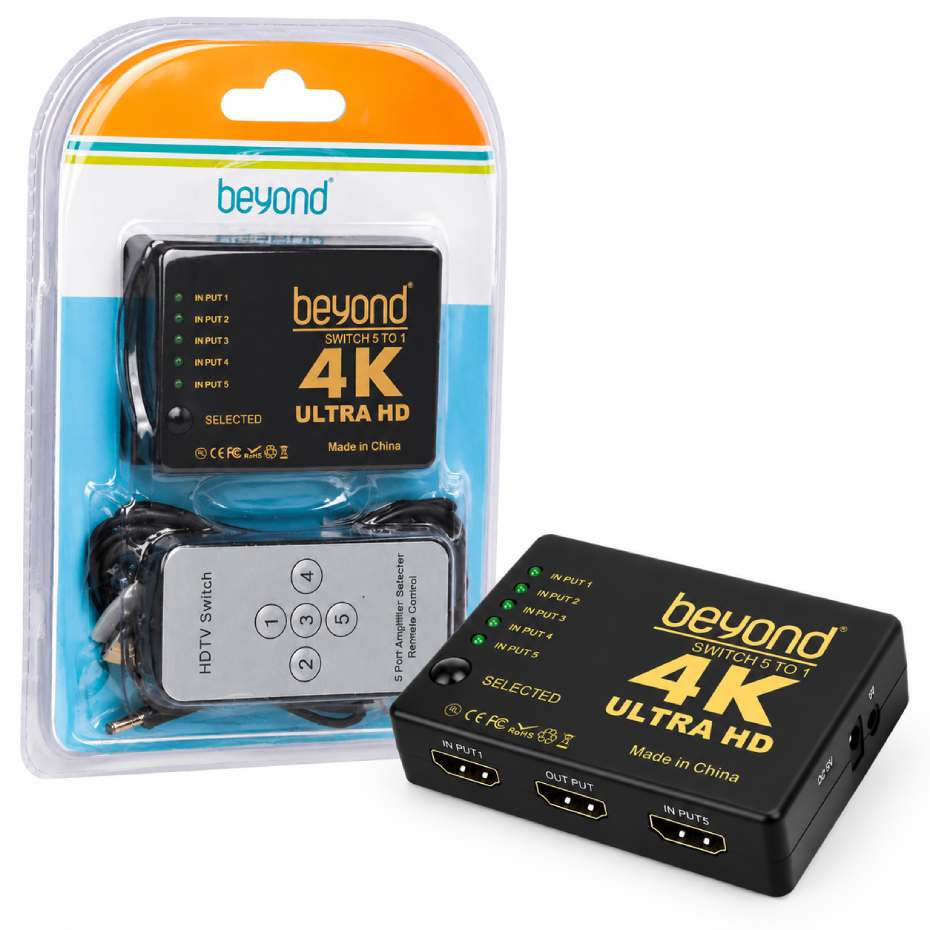 قیمت سوئیچ HDMI پنج پورت بیاند مدل BEYOND BA-717