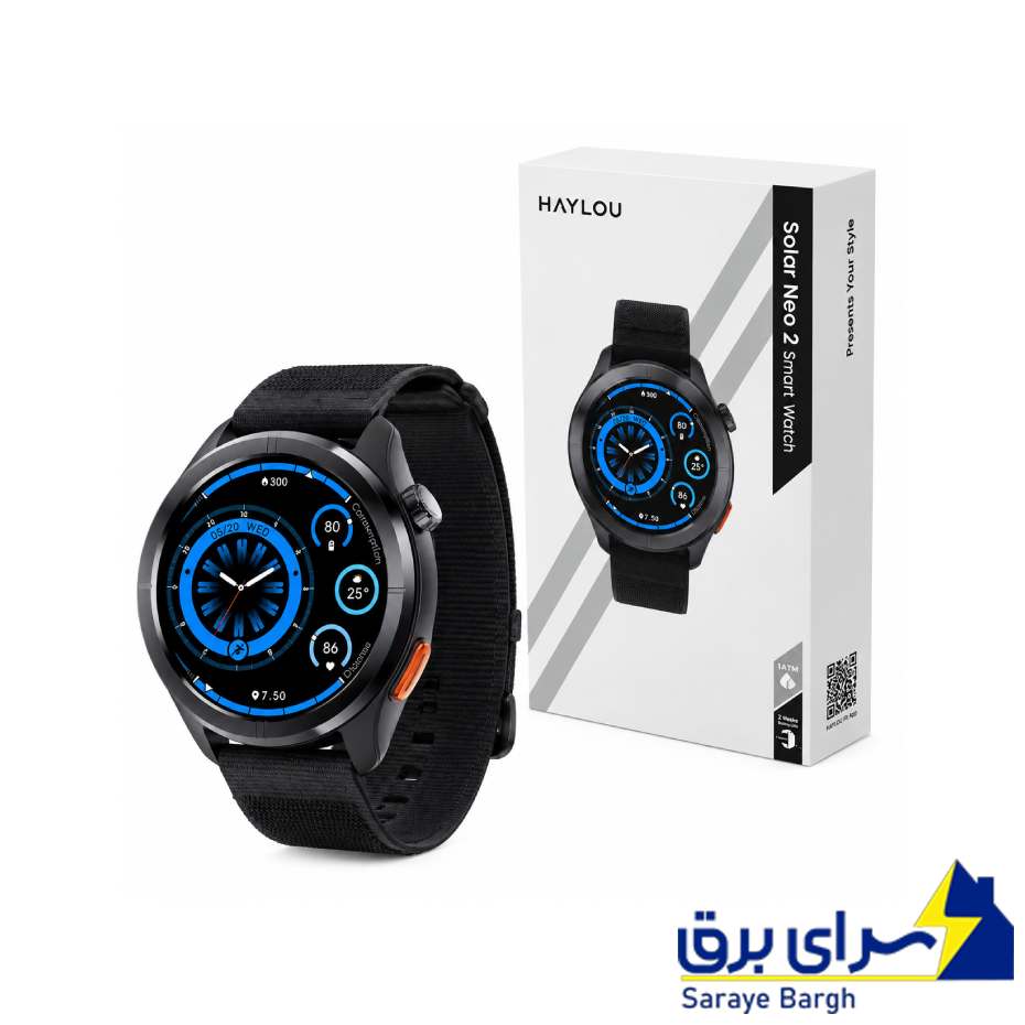خرید ساعت هوشمند هایلو مدل HAYLOU Solar Neo 2 HSR01