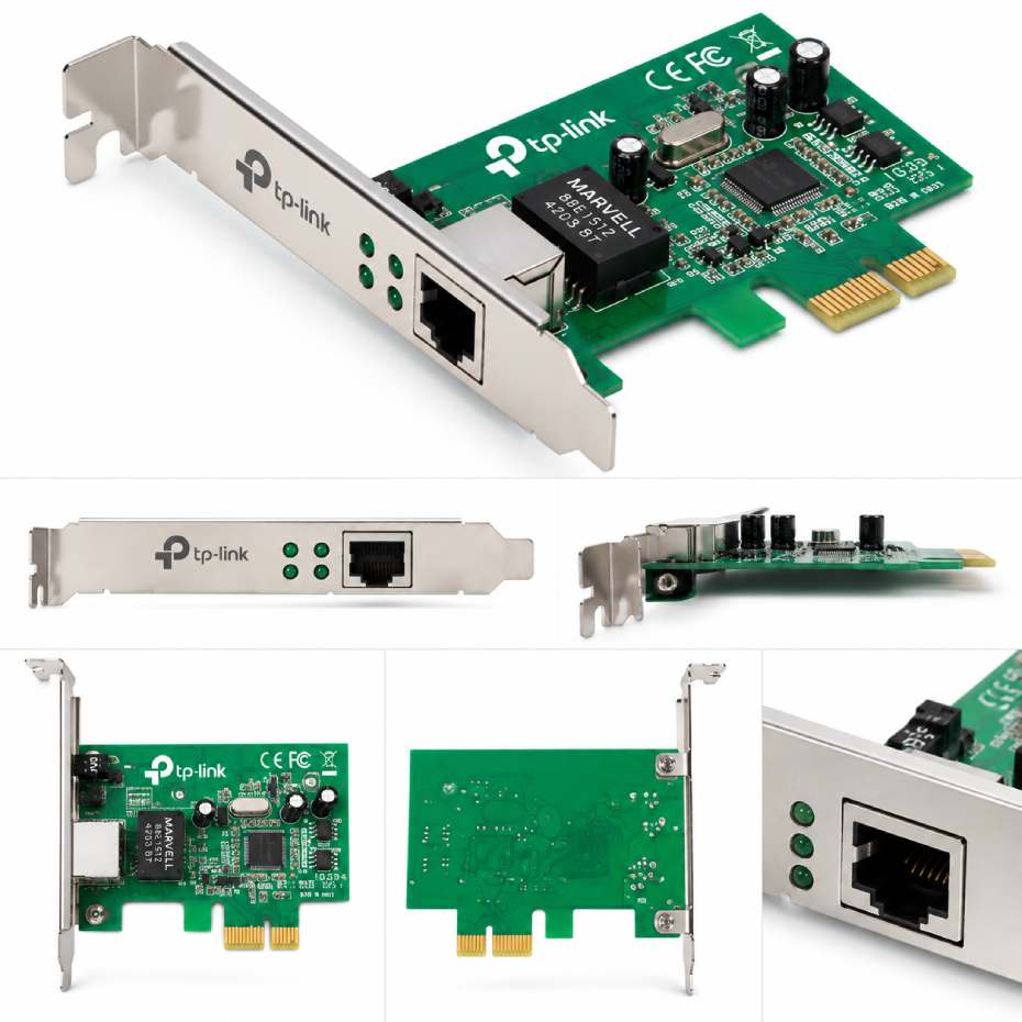 مشخصات کارت شبکه تی پی لینک مدل TP-LINK TG-3468 PCI Express