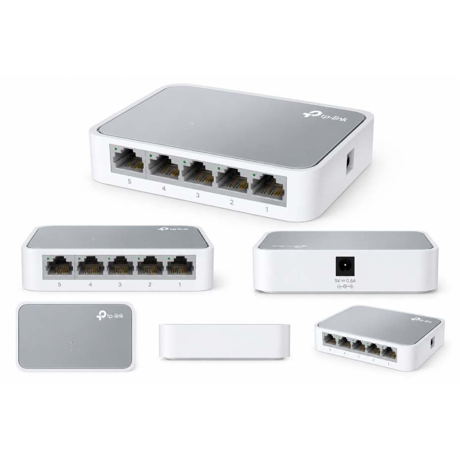 مشخصات هاب سوئیچ 5 پورت تی پی لینک مدل TP-LINK TL-SF1005D