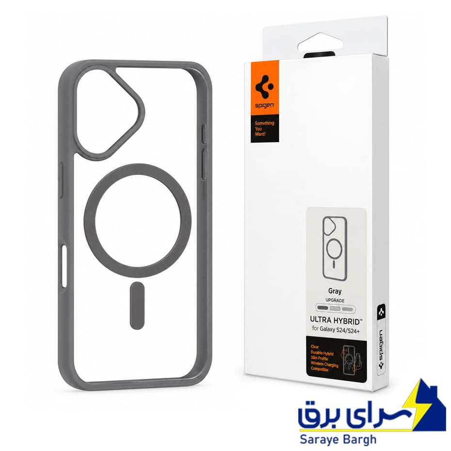 مشخصات قاب آیفون اسپیگن مدل Spigen MagSafe IPHONE 17 شفاف