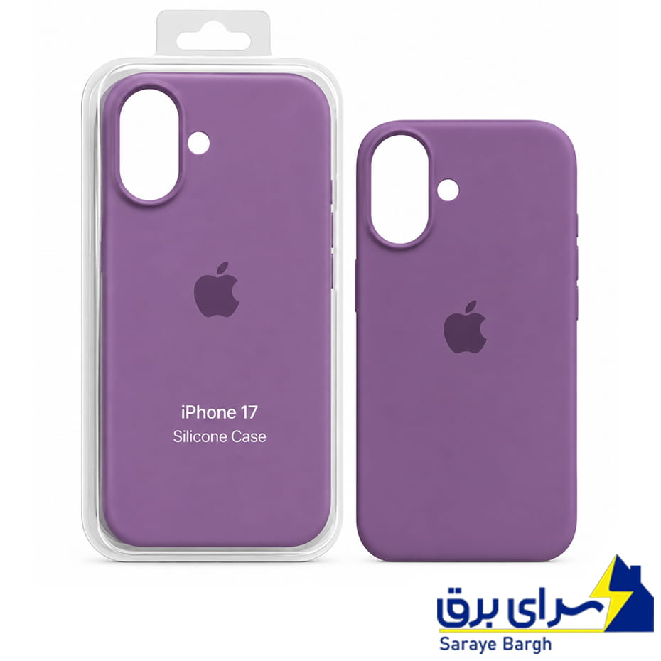 ظاهر قاب سیلیکونی اپل مدل Silicon IPHONE 17