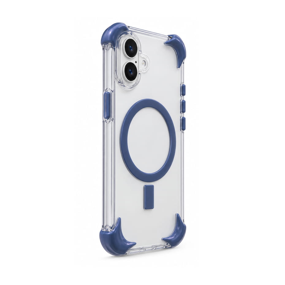 لبعاد قاب آیفون ژله ای ایربگ دار پرفکت مدل PERFECT IPHONE 17 سرمه ای