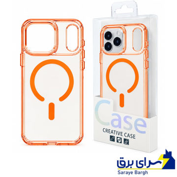 قیمت قاب آیفون مگ سیف مدل ICE CASE MagSafe IPHONE 17 Pro شفاف