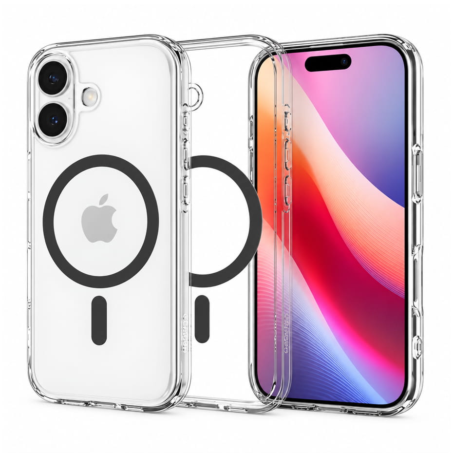 مشخصات قاب اپل اسپیگن مدل Spigen MagSafe IPHONE 17 شفاف