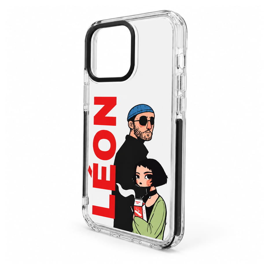 مشخصات قاب آنتی شوک اپل لئون مدل LEON IPHONE 17 شفاف