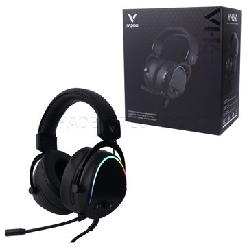 هدست سیم دار گیمینگ رپو مدل RAPOO VH650 مشکی