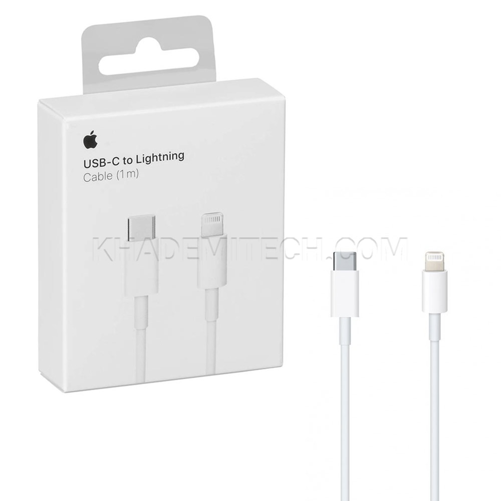 کابل USB-C به لایتنینگ اپل مدل Apple MQGJ2ZM/A A1703 طول 1 متر