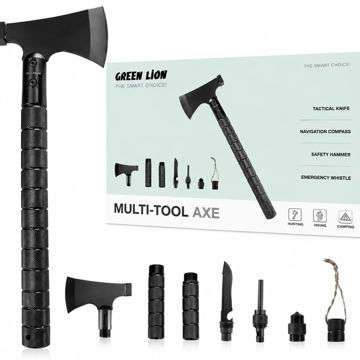 قیمت تبر چند کاره گرین لاین مدل GREEN LION GNMULTAXEBK MULTI-TOOL AXE