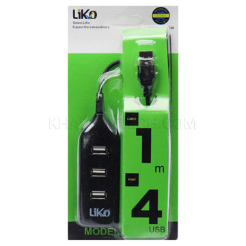 هاب 4 پورت USB 2.0 لیکو مدل LIKO MR-134