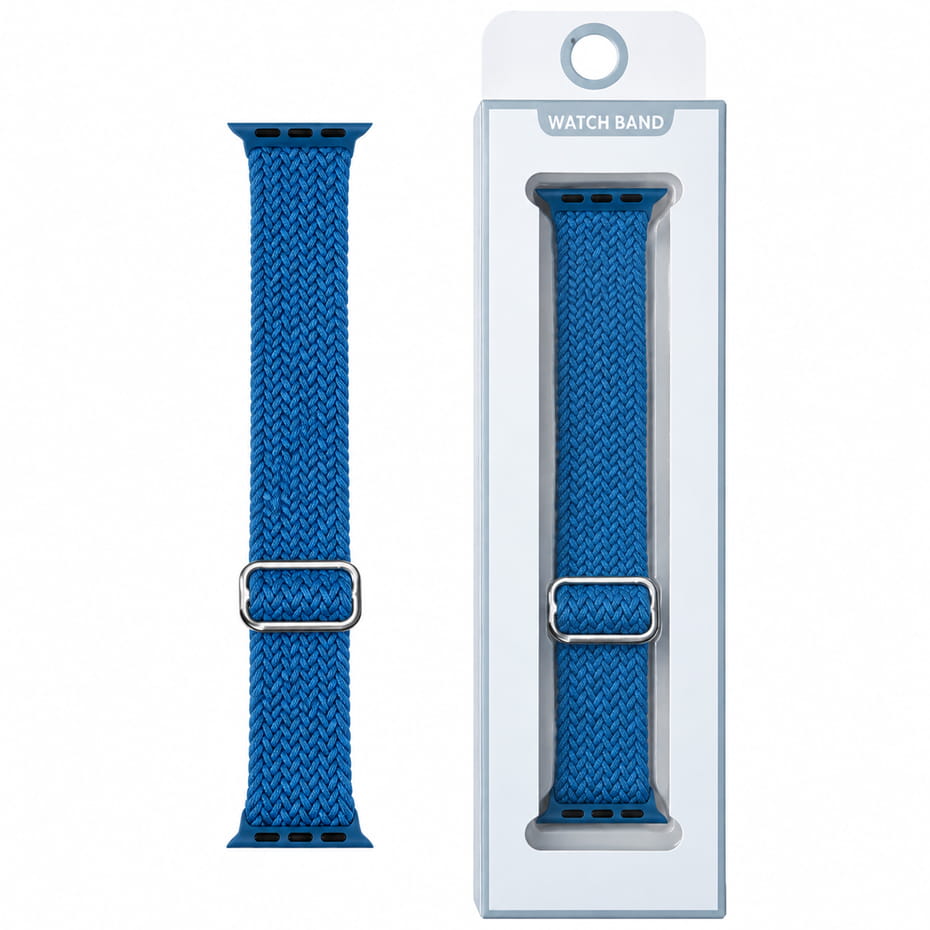 قیمت بند اپل واچ Braided Solo Loop 38mm/40mm/41mm آبی