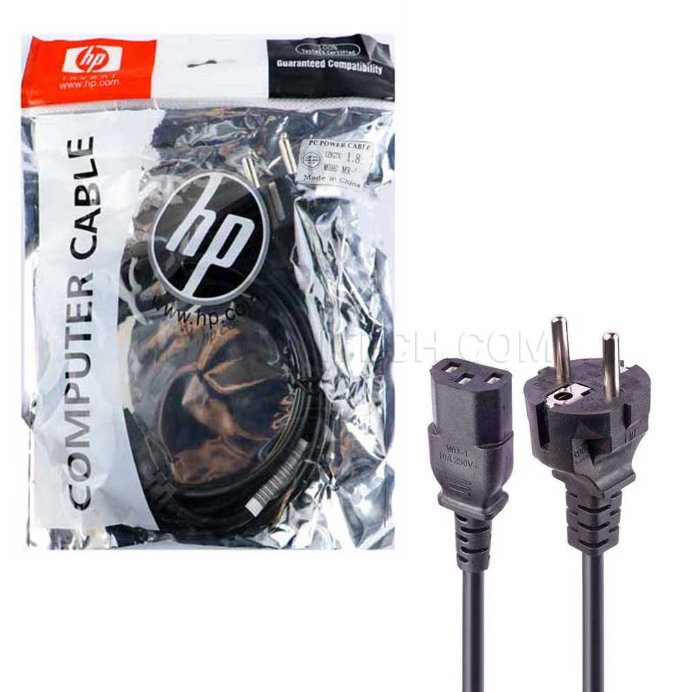 کابل برق کامپیوتر اچ‌پی مدل HP MR-K550 طول 1.8 متر