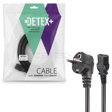 کابل برق کامپیوتر دتکس پلاس مدل DETEX+ طول 3 متر