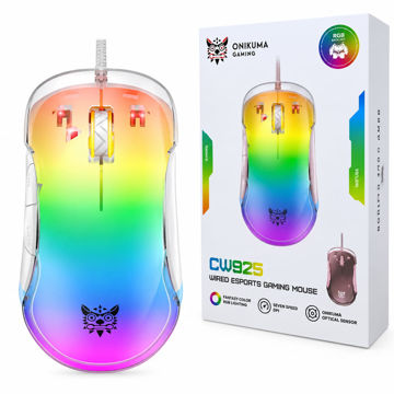 قیمت ماوس سیم دار گیمینگ اونیکوما مدل ONIKUMA CW925 سفید