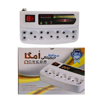 قیمت محافظ برق دیجیتالی 7خانه امگا مدل OMEGA طول 3 متر