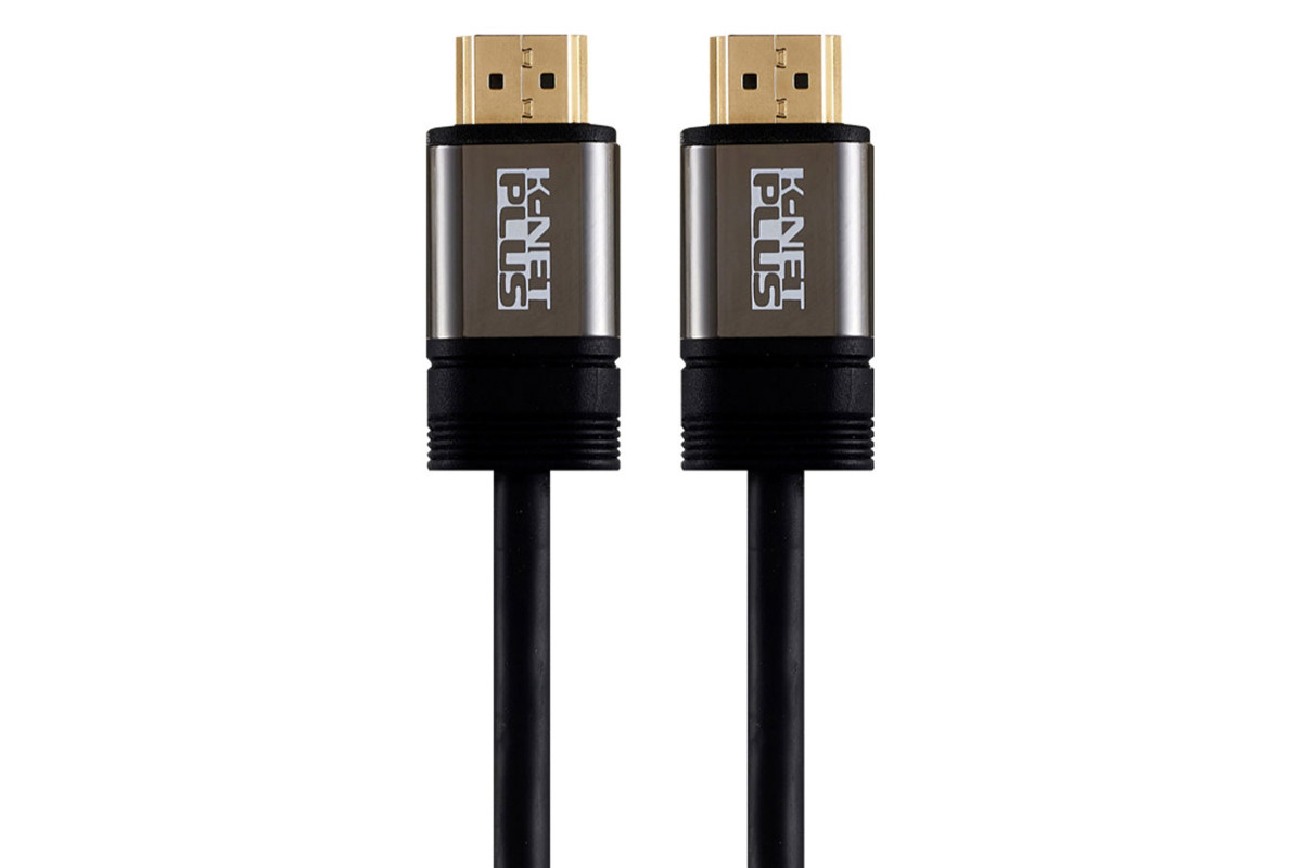 قیمت کابل HDMI کی نت پلاس مدل K-NET PLUS KP-CH20050 4K 3D V2 طول 5 متر