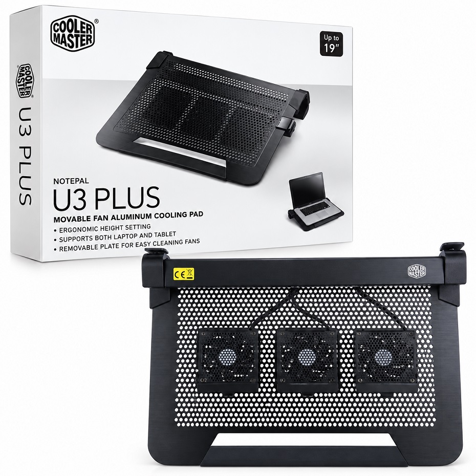خرید فن نوت بوک کولر مستر مدل COOLER MASTER NOTEPAL U3 PLUS
