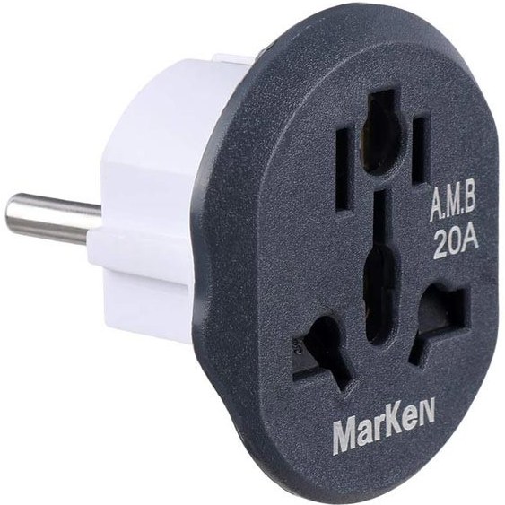 تبدیل 3 به 2 برق مارکن مدل MARKEN A.M.B 20A بسته 24 عددی